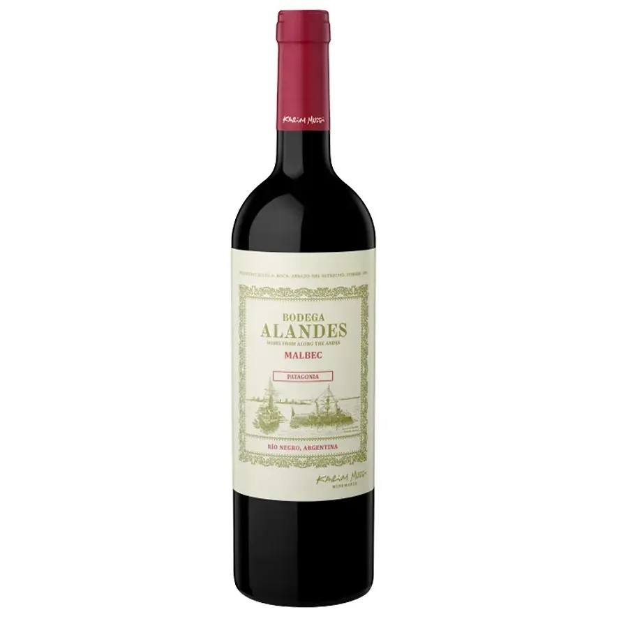 Alandes Malbec Patag�nia 750ml Vinho Argentino