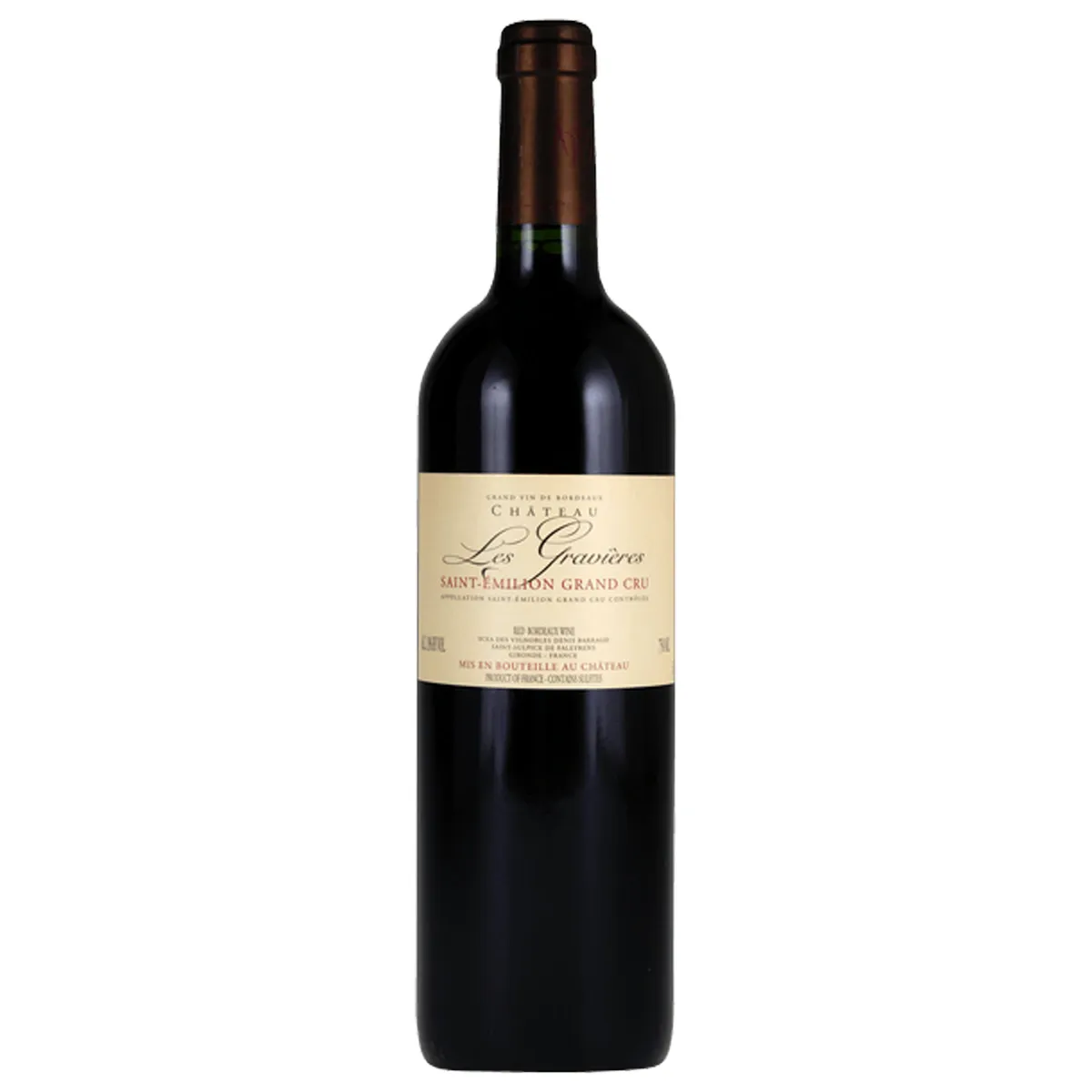 Ch�teau Les Gravi�res Saint-�milion Grand Cru 2015 750ml